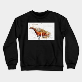 Brontosaurus Crewneck Sweatshirt